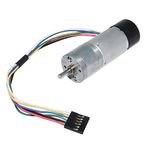 Encoder Metal Gearmotor 12V DC 80 RPM Gear Motor with Encoder for Arduino and 3D Printers