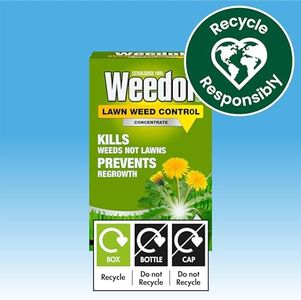 Weedol Lawn Weedkiller Concentrate, 1L – Kills Weeds Not Lawns
