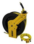 DeWalt DXCM024-0374 Single Arm Hose Reel with 3/8” x 50’ Rubber Hose