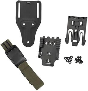 Kit di bloccaggio rapido tattico, cintura Loop QLS 22 19 base adattatore fibbia a sgancio rapido cintura gamba goccia pistola fondina Paddle Adpater