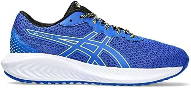 ASICS Boys Sneaker, Illusion Blue/Glow Yellow, 4.5 US Big Kid