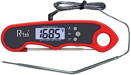 R-TEK stainless steel Digital Food Cooking Instant Read Meat Thermometer for Kitchen BBQ Grill Smoker
