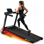 Durafit91™ Ace Pro 4.5 HP Peak BLDC Motorized Treadmill | 20 Level Auto Incline| 16 Km/Hr Max Speed | 120 Kg Max User Weight| Bluetooth Speaker | Wynd app | Home use