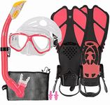 Kids Snorkeling Set with Fins Anti 