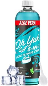 Oh Yuk 5 in 1 Cold Plunge Water Treatment – Cleaner, Clarifier, Conditioner, Combats Odors – Deodorizes for Freshness – Cold Tub & Ice Bath Premium Care – Compatible with All Cold Plunges – 32 Uses