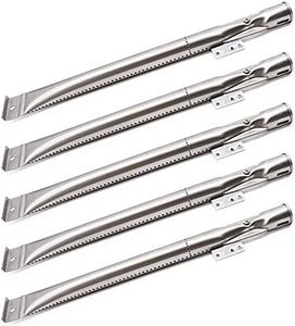 BBQ-Element Stainless Steel Grill Burner Tubes Replacement for Nexgrill 720-0888, 720-0888N, 720-0882S, Gas Grill Pipe Burners for Kenmore, Kitchen Aid, Nexgrill 720-0830H Gas Grill.(5 Pack)