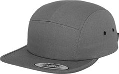 Flexfit Mens Classic Jockey Cap Darkgrey One Size Yupoong Headwear, Darkgrey