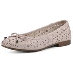 CLIFFS BY WHITE MOUNTAIN Women's Bessa Ballet Flat, Pale Pink/Burnished Smooth, 6 UK