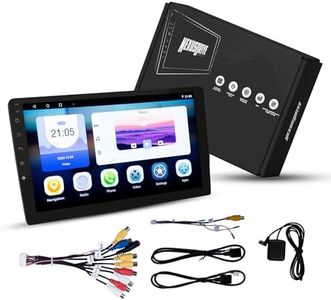 Nexus Drive 64GB/4GB 9" Android Car Stereo/Media Player for car, GPS, HD Screen, DSP, Supports Wireless Carplay & Android Auto, Double Din with 25x4W RMS Output