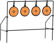 BOOSTEADY BB Gun Targets Larger Size of Airsoft Target Heavy Metal Spinning Pellet Shooting Target for .177 .20 Caliber