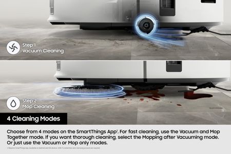 Samsung Jet Bot Combo AI+ Robot Vacuum – Smart Home Cleaning
