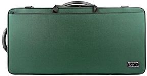 Bam classic double violin/viola case -green