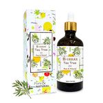 B-URBAN Tea Tree (Melaleuca Alternifolia) Oil |100% Pure & Natural Undiluted Essential Oil Organic Standard Tea Tree Oil Soothes Dry Skin Reduces Itching & Irritation Combats Oily Skin - 100ML