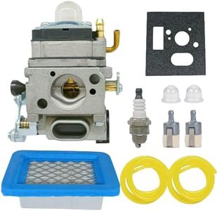 Carburionix WLA-1 PB-500T Carburetor Tune Up Kit for Echo PB-500 PB-500H EB508RT EB-508RT PB500 PB500H PB500T Blower Carb A021001642 A021001641 with Air Filter Fuel Line Spark Plug Gasket Kit