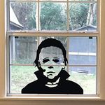 FlyWallD Halloween Holiday Decals Michael Myers Horror Living Room Sticker Funny Door Window Mirror Vinyl Art Décor…