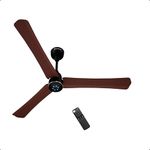 atomberg Renesa Halo Smart Alexa Enabled 1200mm BLDC Ceiling Fan with Remote | BEE 5 star | High Air Delivery | Low noise | LED Speed Indicator | Sleek Design | | 3 Year Warranty |Copper Haze
