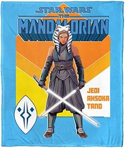 Northwest Star Wars - The Mandalorian Silk Touch Throw Blanket, 50" x 60", Jedi Ahsoka