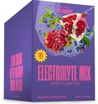 Electrolytes Powder Packets - Electrolytes No Sugar - Hydration Packets - Electrolyte Mix - Keto Electrolytes - Fasting Electrolytes - Water Enhancer, No Tablets - 30 Packets Blueberry-Pomegranate