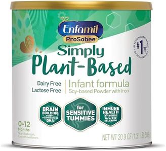 Enfamil Prosobee Plant based Baby Formula, for Sensitive Tummies, Soy-based Plant Sourced Protein, Vitamins for Immune Support, Lactose-free, Milk free, Gluten free, 20.9 Oz Can