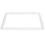 Embroidery Frame Square Rectangle Plastic Clip Frame for Embroidery Cross Stitch Quilting Sewing Tool(43.1 x 27.9cm)