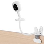 iTODOS Baby Monitor Mount Compatible with Nanit Pro Smart Baby Monitor & Flex Stand Baby Monitor, 8inches Flexible Arm Monitor Mount,Attach Your Baby Cam Wherever You Like-1pack