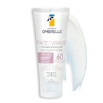 Garnier Ombrelle Face Sunscreen Lotion SPF 60, Broad Spectrum UVA/UVB Very High Protection, For Sensitive Skin, Non-Comedogenic, Non-Greasy, Non-Sticky, Water Resistant, 75ml