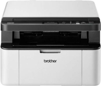 Brother DCP-1610W Mono Laser All-in-One Printer – Wireless, Compact A4, White