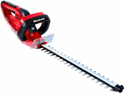 Einhell Taille-haies électrique GH-EH 4245 (420 W, Régime 1.600 trs/min, Longueur de coupe 45 cm, Ecartement des dents 16 mm, Guide porte-lame en aluminium, Anti-arrachement du câble, Softgrip)