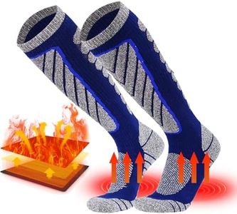 Knee High Socks for Men Women Warm Snow Winter Skiing Socks Long