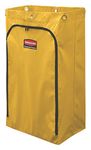 Rubbermaid Commercial Cleaning Cart Bag, 24 Gallon, Yellow, 1966719