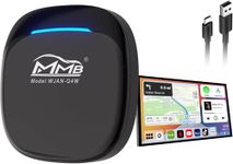 MMB CarPlay Magic Box Carplay 2025 Newest Android 13 Multimedia Video Ai Box, QCM 6225 8-Core 8+128GB Online Youtube/Netflix/Google Store, Support HDMI Output & SIM Card CarPlay & Android Auto