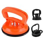 Car Dent Puller, 3 Pack Dent Removal Tool with High Strength Suction Cups Car Dent Remover Dent Removal Kit for Car Surface,Glass,Tiles Lifting and Objects Moving (1 Large Orange+2 Small Black)