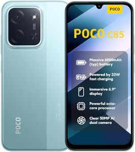 XIAOMI POCO C85, Smartphone 8+256GB, 6.9" 120Hz Display 7.99mm Design, MediaTek Helio G81-Ultra Octa-core, 50MP AI dual camera, 6000mAh, Green, Charger Not Included