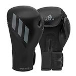 adidas Speed TILT 150 - with New Tilt Technology - for Men, Women, Unisex - for Boxing, Punching Bag, Kickboxing, MMA, and Training - (Met Black/Grey, 14oz)