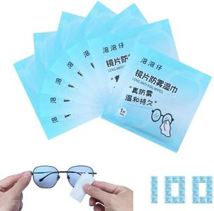 RYHHH Lot De 100 Lingettes Nettoyantes Pour Lunettes,Pre-Moistened Lens Cleaning Wipes, Séchage Rapide,Pour Lunettes, Appareils Photo, Jumelles, Miroirs, Écrans, Appareils Optiques Et Électroniques