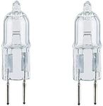 Kanta Universal Cooker Hood Halogen Light Bulb - 20w, G4 2 Pin, Pack of 2 Bulbs Energy Rated G