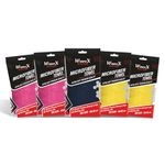 Wavex Microfiber Cloth - 5 pcs - 40x40 cms - 350 GSM Multi-Color - Thick & Streak-Free Multipurpose Cloths-Microfiber Towels for Car Cleaning, Polishing, Washing & Detailing