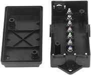 7 Way Trailer Junction Box Trailer Junction Box,7 Way Distribution Box Weather Proof Distribution Box for Automotive Wiring Rewiring