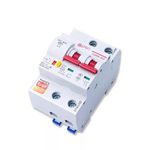 AC 220V-240V Smart Circuit Breaker, 2 Poles Smart Switch, Controlled by Tuya App, Function of Leakage/Overload Protection (80A)