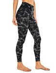 CRZ YOGA Women's Naked Feeling I High Waist Tight Yoga Pants Workout Leggings - 25 Inches Camo Multi 1-R009 6