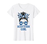 Scottish Girl Scotland Girls Women T-Shirt