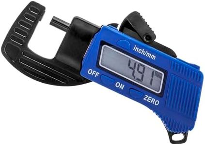 Gasea 0-12mm Digital Thickness Gauge Meter Tester Micrometer Range Caliper Meter Width Measure Tools