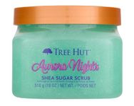 Tree Hut Aurora Nights Shea Sugar Scrub, Exfoliating Body Care, Body Scrub, Sugar Scrub, Dry Skin, Unisex, Shea Butter, Hydrating, 18 fl oz