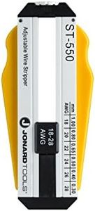 Jonard Tools ST-550 ABS Adjustable Precision Wire Stripper, 18-28 AWG