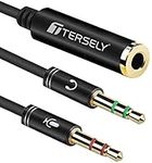 T Tersely Headphone 3.5mm Splitter 