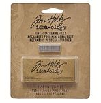 Advantus Metal Tiny Attacher Refills by Tim Holtz Idea-Ology, Box of 1550 Staples.25-Inches, TH92801