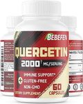 Quercetin 2000 mg - Supports Cellular Function, Cardiovascular Health, Immune Health & Response - Non-GMO and Gluten-Free Formula