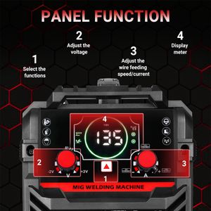 DEKO 135Amp MIG Welder – Portable Electric Welding Machine