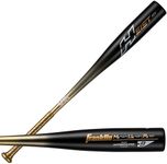 Franklin Sports Youth Baseball Bat - Heist Kids Baseball Bats for Ages 8-12 - 2 5/8" Inch Big Barrel Kids Metal Bat - Youth Drop -9 Aluminum Bats - USA Baseball - 28" Inch / 19oz. - Black Heist 900