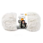 Lion Brand Yarn 323-098 Go fo Faux Thick & Quick Yarn, Baked Alaska